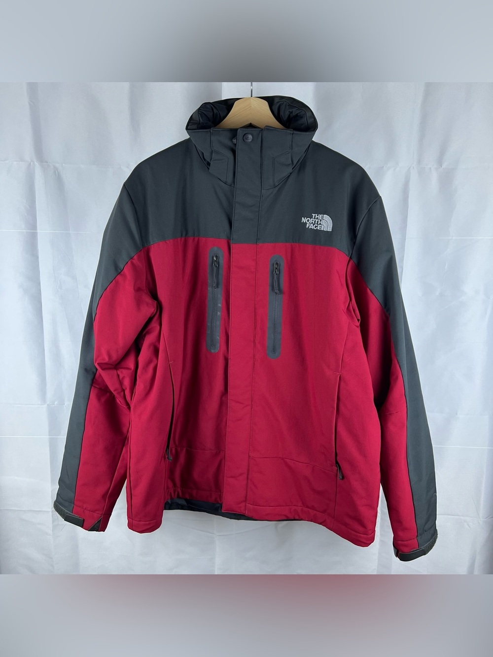 The North Face Primaloft Apex Full Zip Jacket Men’s Size Medium Red